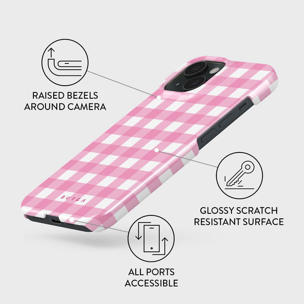 Think Pink - iPhone 15 Case | BURGA