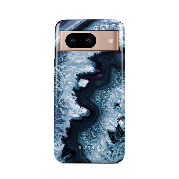 Frozen Lake - Gray Marble Google Pixel 8 Case | BURGA