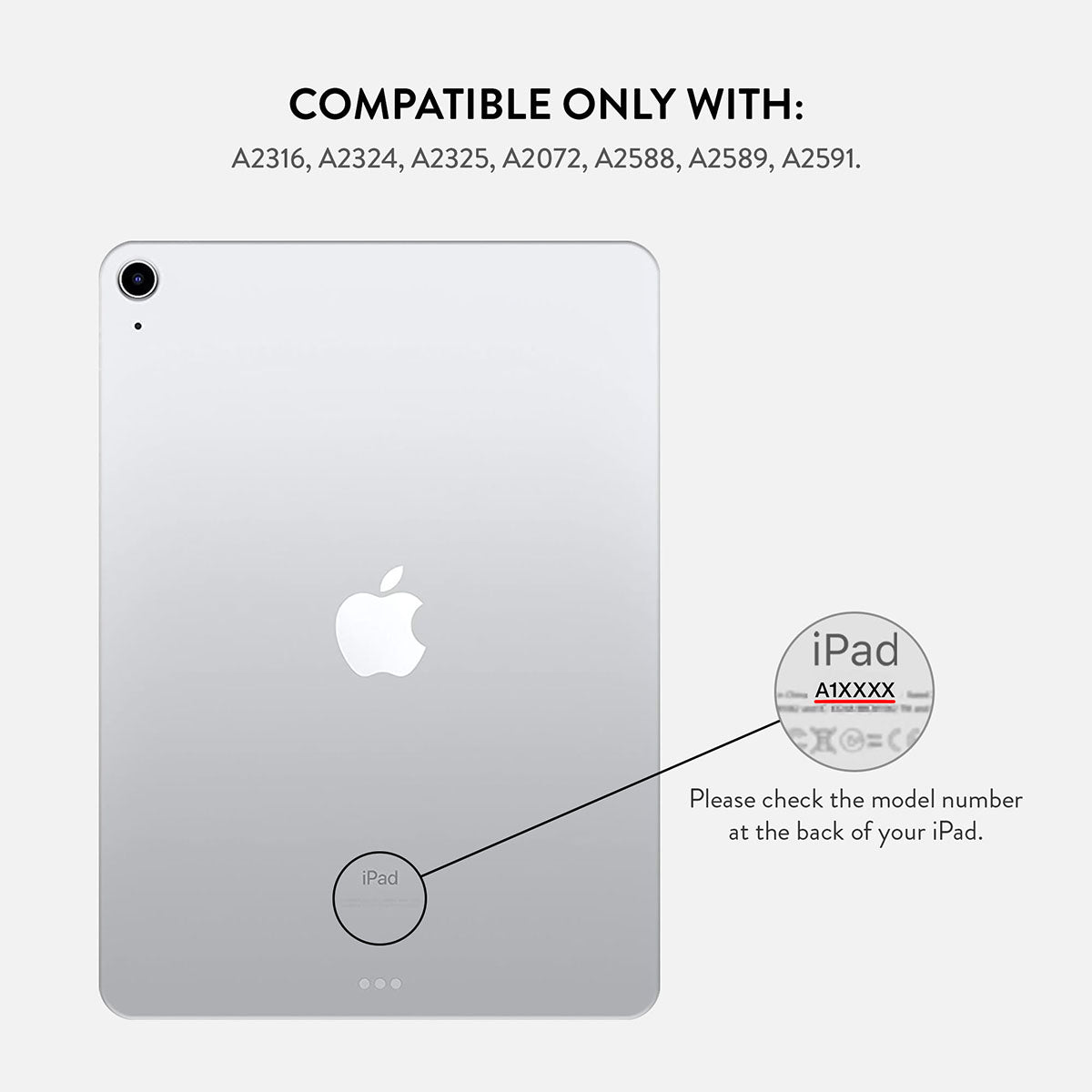 Straight A - iPad Air 10.9 (5th/4th Gen) Case | BURGA