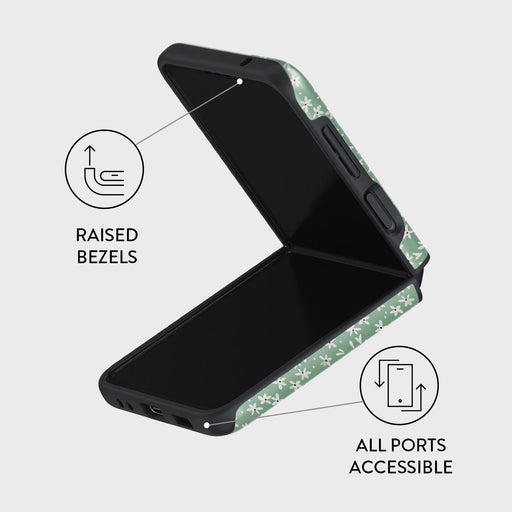 Lush Meadows - Floral Samsung Galaxy Z Flip 3 Case 3