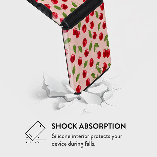 Afternoon Treat - Cherry Samsung Galaxy Z Flip 3 Case 4