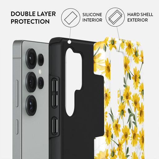 Summer Scent - Yellow Flower Samsung Galaxy S25 Ultra Case 2