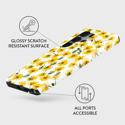 Summer Scent - Yellow Flower Samsung Galaxy S25 Ultra Case 3
