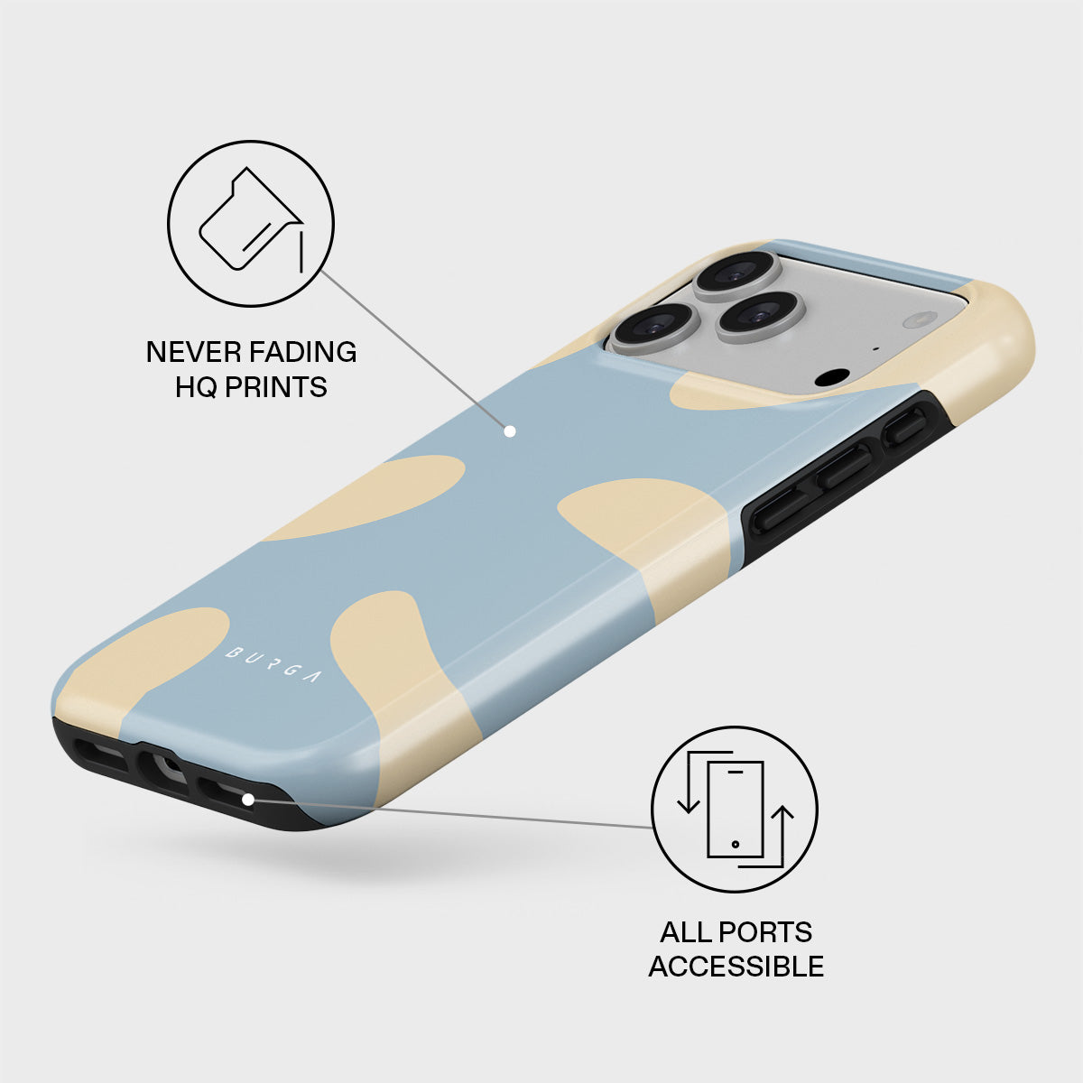 Flow - iPhone 17 Pro Max Case | BURGA