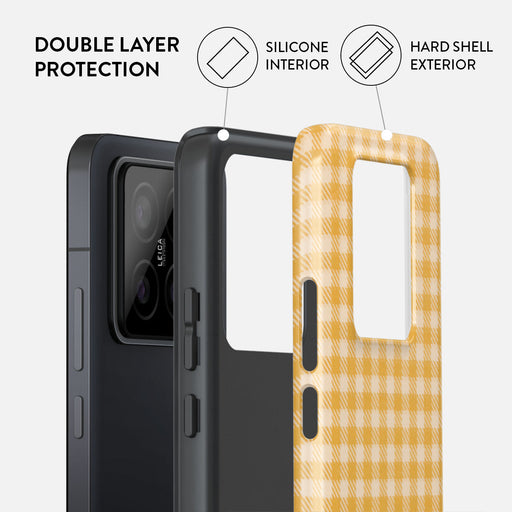 Tuscan Sun - Yellow Plaid Xiaomi 14 Case 2