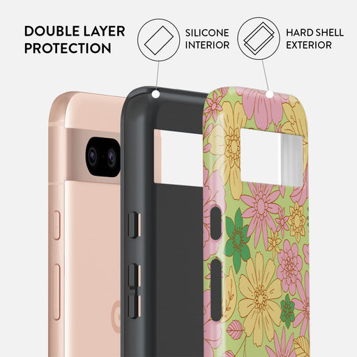 Amalfi Coast - Colorful Floral Google Pixel 8a Case 2