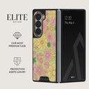 Amalfi Coast - Colorful Floral Samsung Galaxy Z Fold 6 Case 2