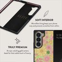 Amalfi Coast - Colorful Floral Samsung Galaxy Z Fold 6 Case 6