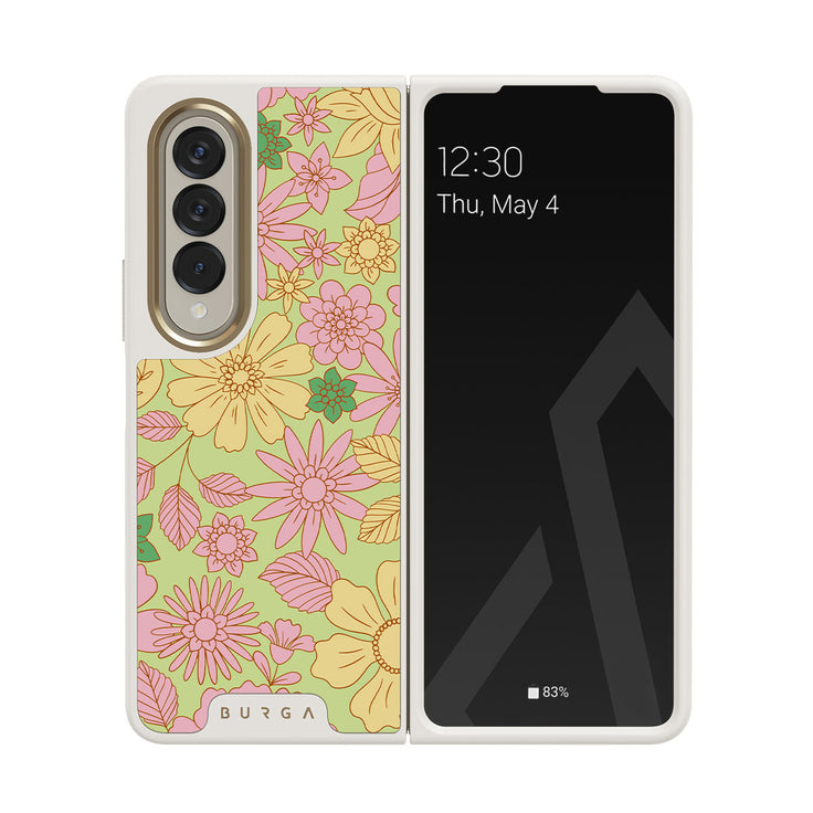 Amalfi Coast - Colorful Floral Samsung Galaxy Z Fold 4 Case