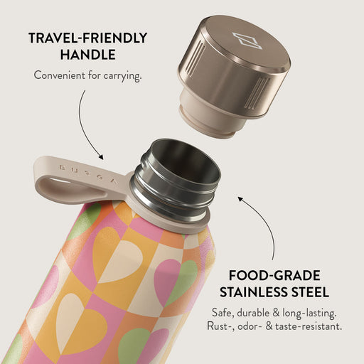 Summer Love - Heart Water Bottle 4