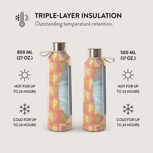 Summer Love - Heart Water Bottle 6