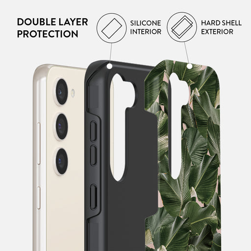So Lush - Bannana Leaves Samsung Galaxy S23 Case 6