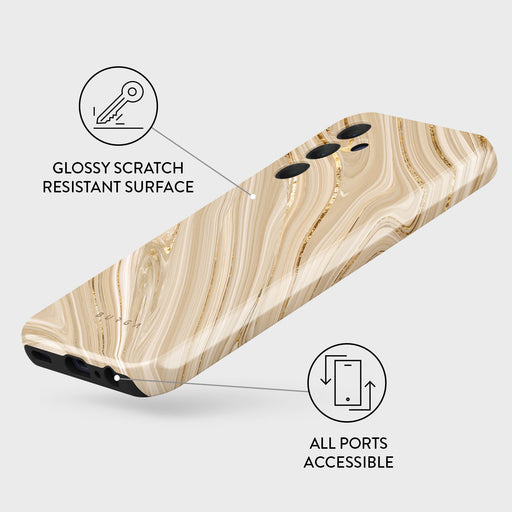 Full Glam - Beige Samsung Galaxy A15 4G / 5G Case 3
