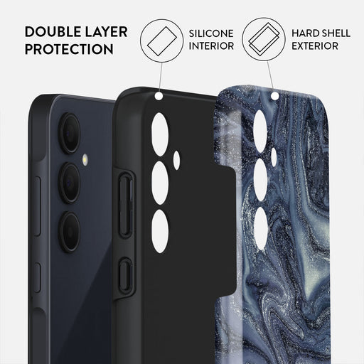 Navy Trench - Blue Samsung Galaxy A35 Case 2