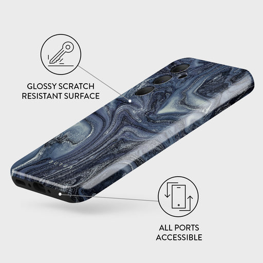 Navy Trench - Blue Samsung Galaxy A35 Case 3