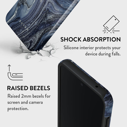 Navy Trench - Blue Samsung Galaxy A35 Case 4