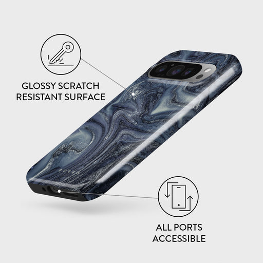 Navy Trench - Blue Google Pixel 9 Pro XL Case 3