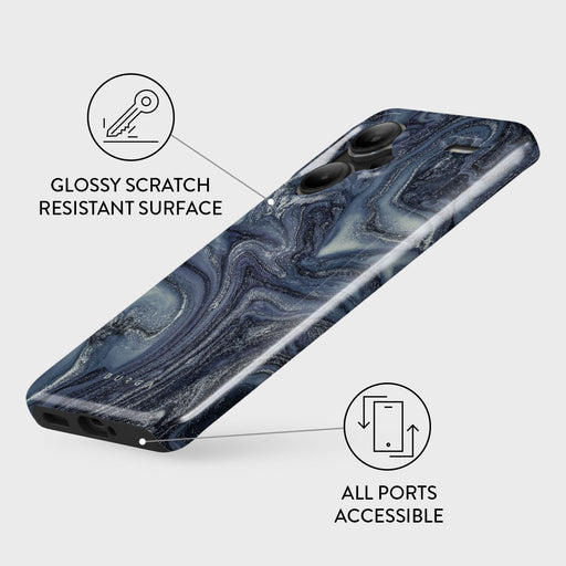 Navy Trench - Blue Xiaomi Redmi Note 13 Pro+ 5G Case 3