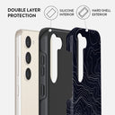 Drifting Shores - Line Art Samsung Galaxy S23 Case 6