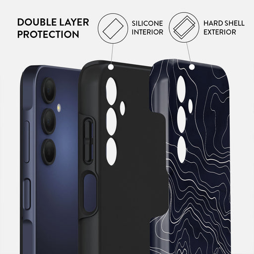 Drifting Shores - Line Art Samsung Galaxy A15 4G / 5G Case 2