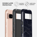 Drifting Shores - Line Art Google Pixel 8a Case 2