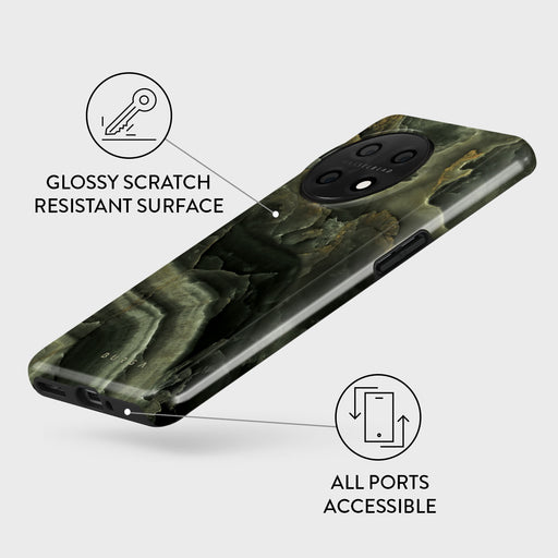 Misty Forest - Green Marble OnePlus 11 Case 3