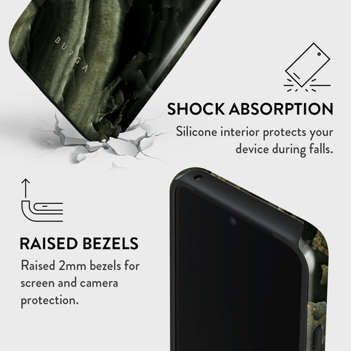 Misty Forest - Green Marble Google Pixel 8 Case 4