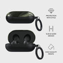 Misty Forest - Green Marble Samsung Galaxy Buds Plus Case 4