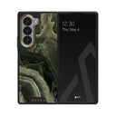 Misty Forest - Green Marble Samsung Galaxy Z Fold 6 Case