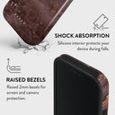 Fire Wood - Brown Marble iPhone 16 Pro Max Case 4