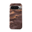 Fire Wood - Brown Marble Google Pixel 9 Pro XL Case 1