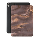 Fire Wood - Brown Marble iPad Air 10.9 (5th/4th Gen) Case 1