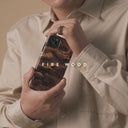 Fire Wood - Brown Marble iPhone 16 Pro Max Case 20