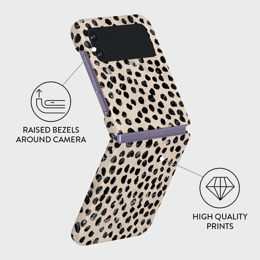 Almond Latte - Cute Samsung Galaxy Z Flip 4 Case