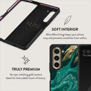 Emerald Pool - Elegant Samsung Galaxy Z Fold 5 Case 6