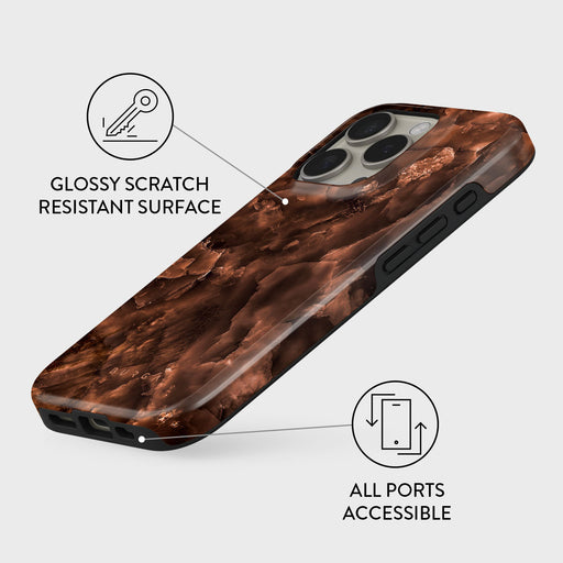 Toasted Chestnut - Brown iPhone 16 Pro Case 3