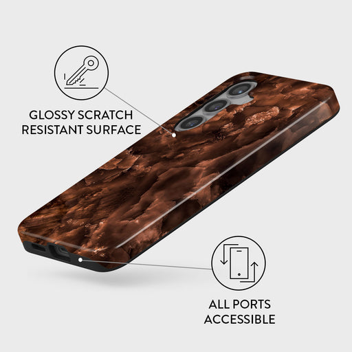 Toasted Chestnut - Brown Samsung Galaxy S24 Plus Case 7