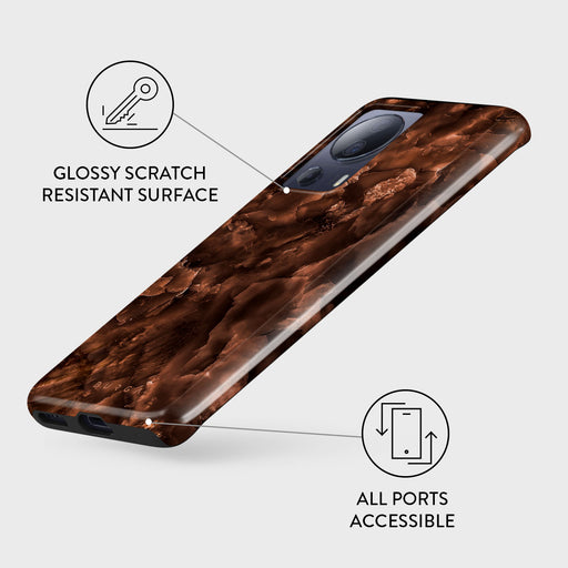 Toasted Chestnut - Brown Xiaomi 13 Lite Case 3