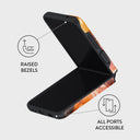 Pumpkin Spice - Orange Samsung Galaxy Z Flip 3 Case 3