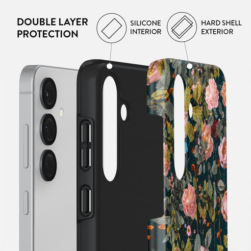 Bloomy Garden - Vintage Samsung Galaxy S25 Case 2
