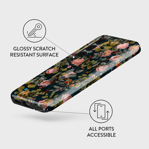 Bloomy Garden - Vintage Samsung Galaxy S25 Case 3