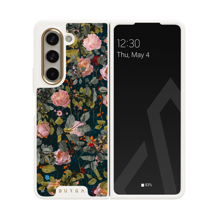 Bloomy Garden - Vintage Samsung Galaxy Z Fold 5 Case