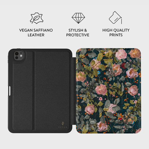 Bloomy Garden - Vintage iPad Pro 11 (7th Gen) Case 3