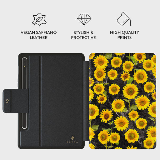 Sunflower Glimmer - Samsung Galaxy Tab S9+ FE Case 2