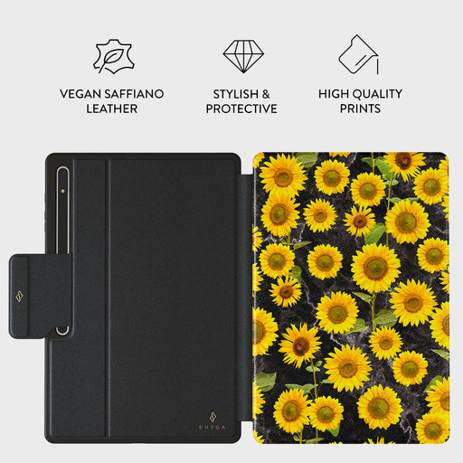 Sunflower Glimmer - Samsung Galaxy Tab S10 Ultra Case 2