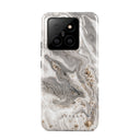 Snowstorm - Grey Marble Xiaomi 14 Pro Case 1