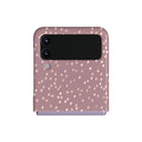 Hot Cocoa - Spotted Samsung Galaxy Z Flip 4 Case 1
