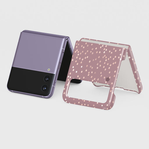 Hot Cocoa - Spotted Samsung Galaxy Z Flip 4 Case 5
