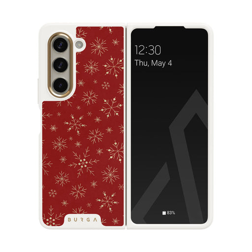 Dear Santa - Snowflake Samsung Galaxy Z Fold 5 Case