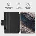 Magic Night - Beautiful Samsung Galaxy Tab S9+ FE Case 2